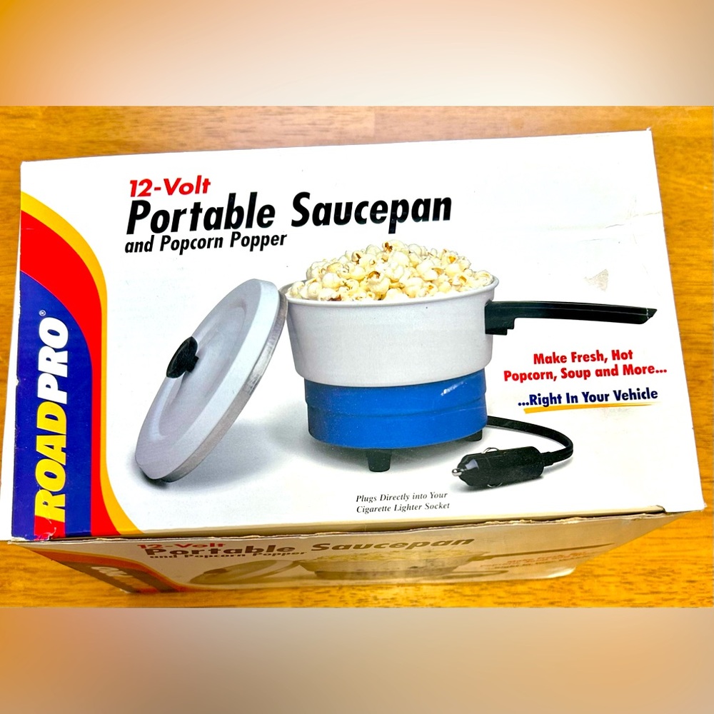 RoadPro Sauce pan and popcorn maker
